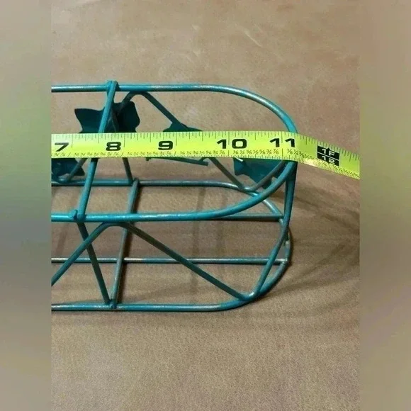 Vintage Garden Gate Designs Leaf Wire Basket Planter Decor 1996 - Picture 7 of 8